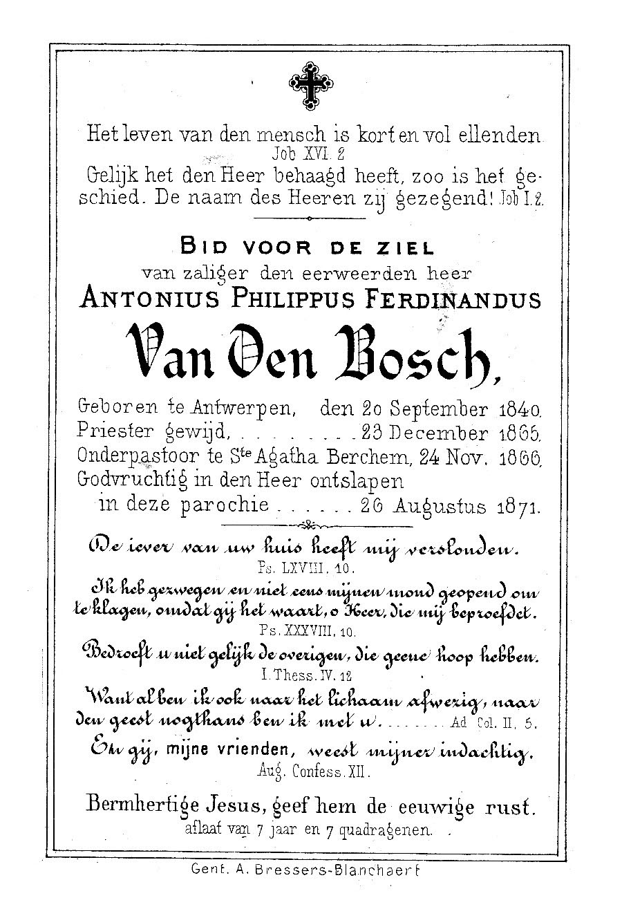 Van Den Bosch Antonius