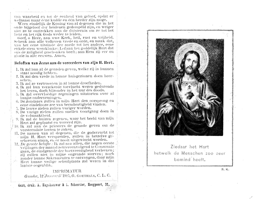 Litanie H Hert van Jezus