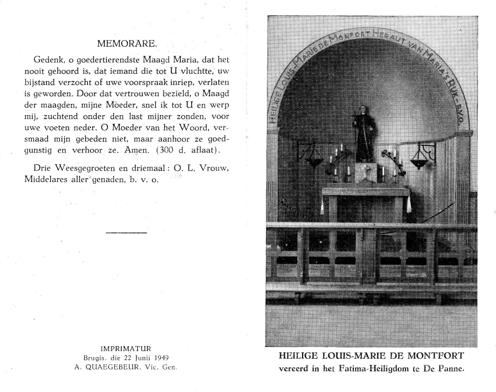 Litanie H Louis Marie de Montfort