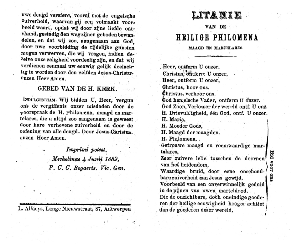 Litanie Joannes Berghmans