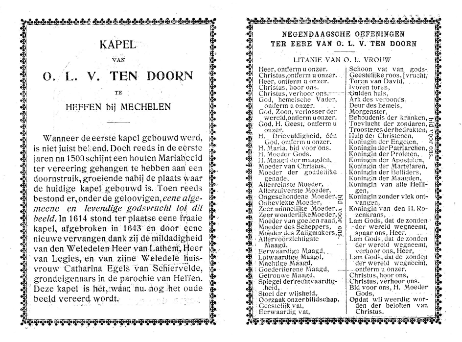 Litanie Allerheiligst Sacrament