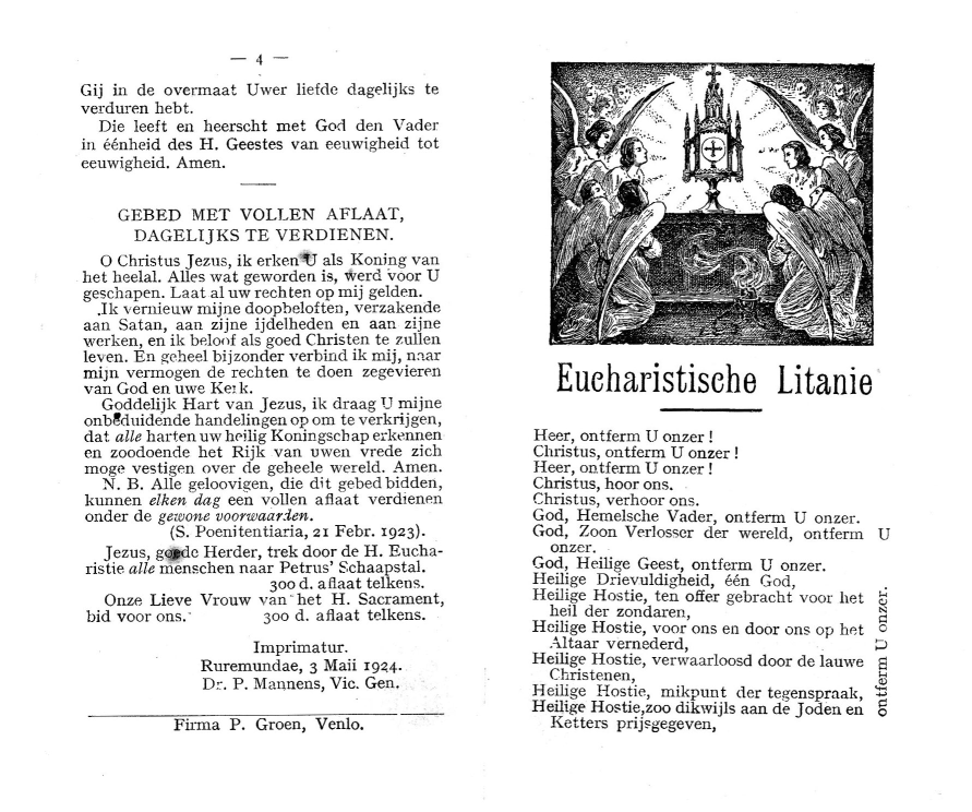 Eucharistische Litanie