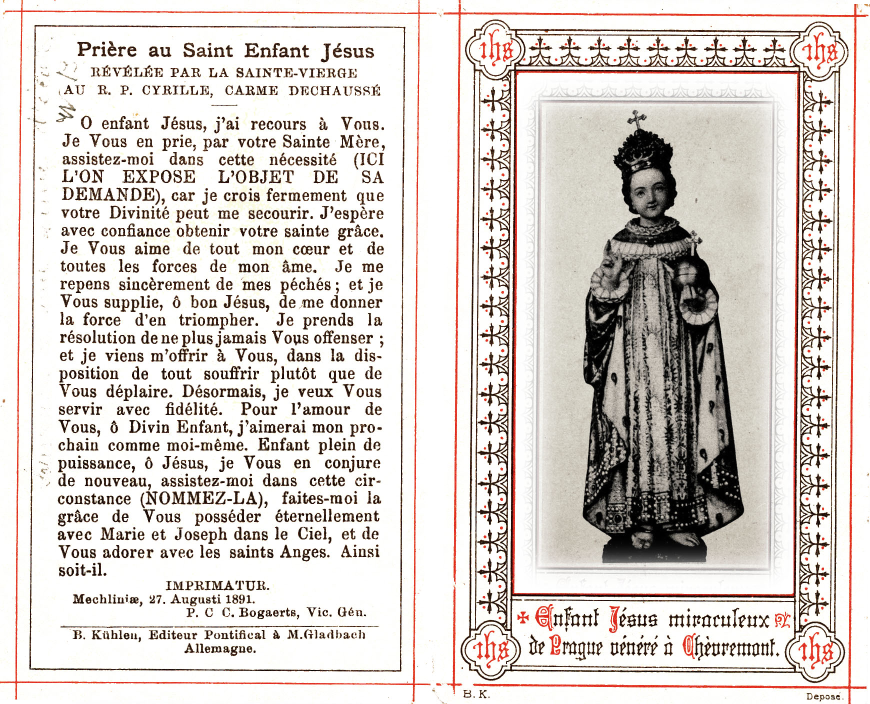 Litanies du Saint Enfant Jésus