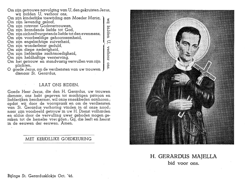 Litanie Gerardus Majella