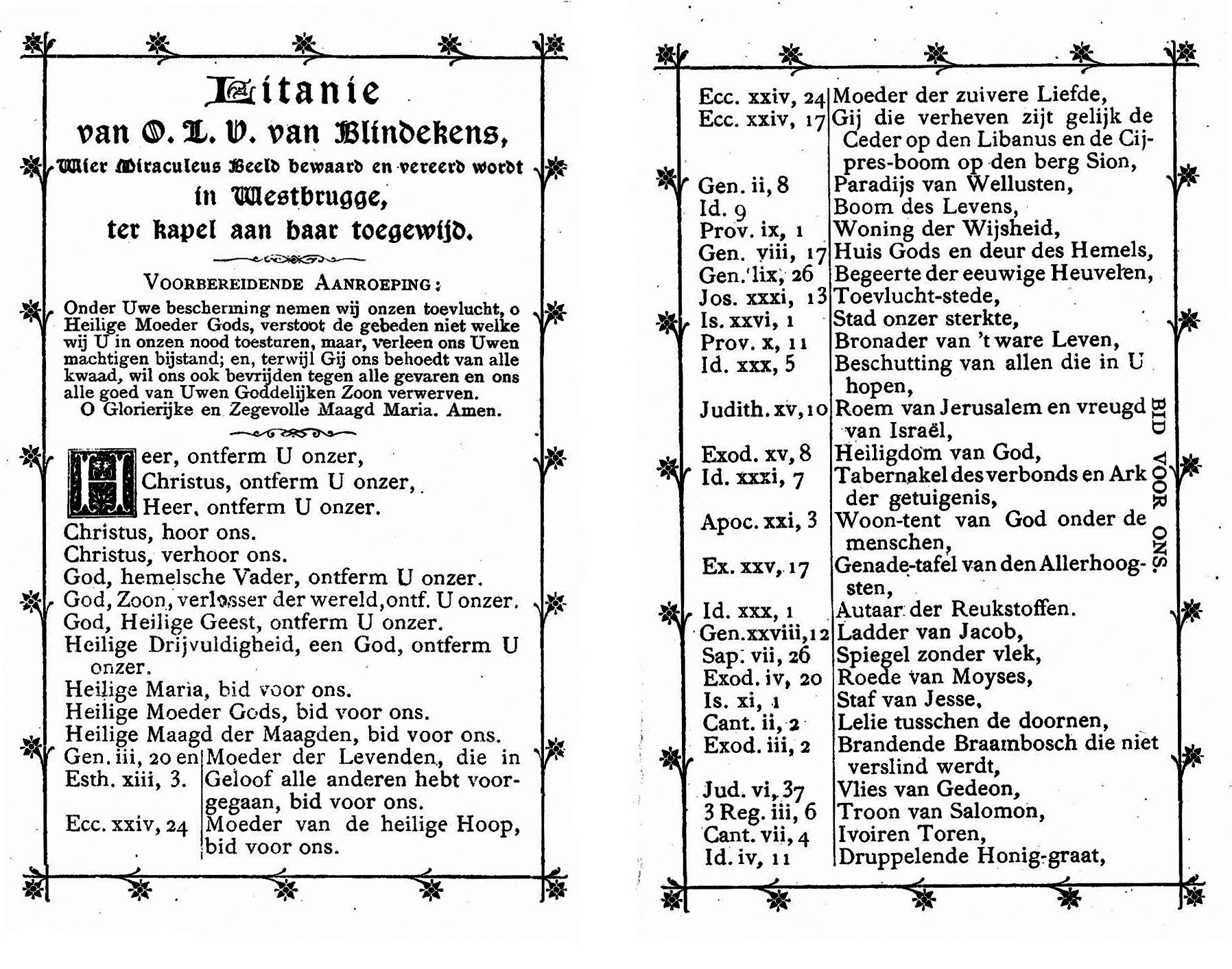LI0186 Litanie van OLV van Blindekens1876 b